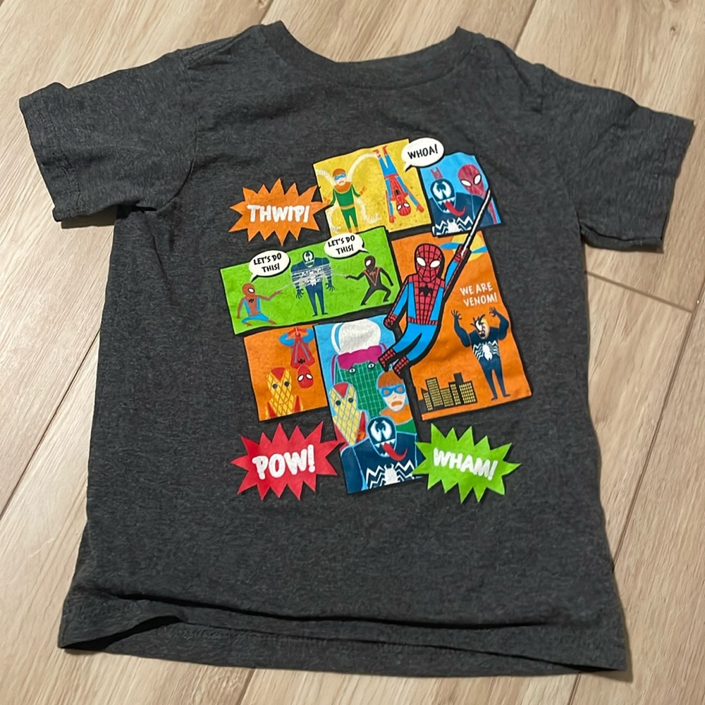 3/$15 - Spider-Man villains shirt